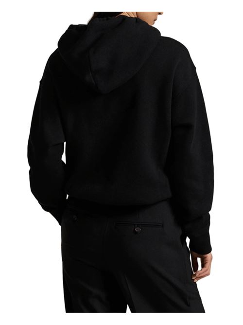 Felpa da donna in misto cotone , con cappuccio e la stampa BEARS sul davanti , colore nero POLO RALPH LAUREN | 211A87106001